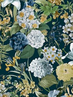 Graham & Brown Glasshouse Day Wallpaper, White/Multi, Flora