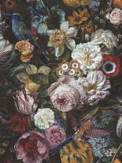 Graham & Brown Allure Wallpaper, Black/Multi, Black/Multi