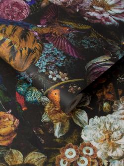 Graham & Brown Allure Wallpaper, Black/Multi - view 2, Black/Multi