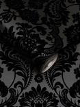 Graham & Brown Gothic Damask Noir Wallpaper