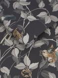 Graham & Brown Lock & Key Wallpaper, Charcoal