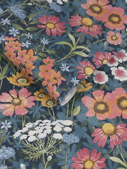 Graham & Brown Wallflower Wallpaper - view 2, Dusk