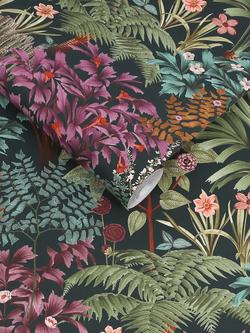 Graham & Brown Jardin Botanico Wallpaper - view 2, Black