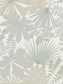 Graham & Brown Bohemia Sage Wallpaper, Green, Green