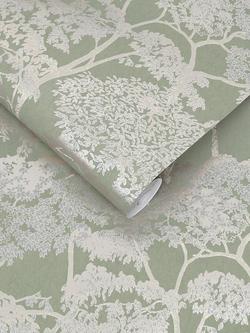 Graham & Brown Idyll Tree Wallpaper - view 2, Sage