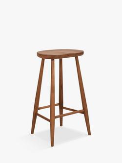ercol for John Lewis Bellingdon Bar Stool, Vintage Ash, Vintage Ash Wood