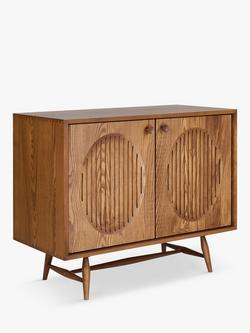 ercol for John Lewis Bellingdon 2 Door Sideboard, Ash, Vintage Ash Wood