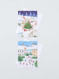 John Lewis Busy Village Charity Christmas Cards, Box of 16