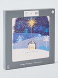 John Lewis Nativity Large Square Charity Christmas Cards, Box of 10