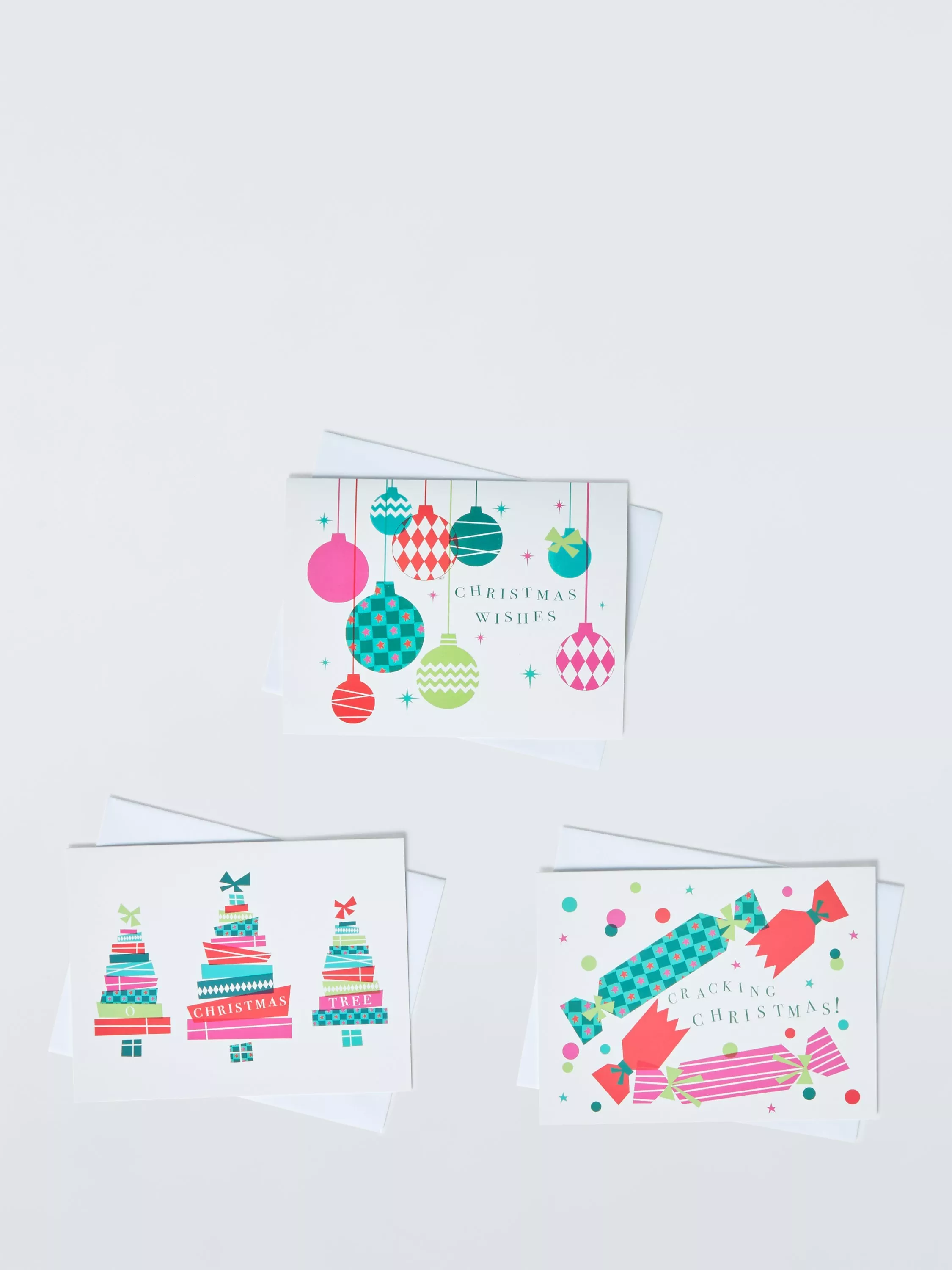 John Lewis Christmas Wishes Bumper Charity Christmas Cards, Box of 24