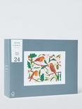 John Lewis Winter Birds & Fox Bumper Charity Christmas Cards, Box of 24