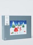 John Lewis Busy Santa Bumper Charity Christmas Cards, Box of 24