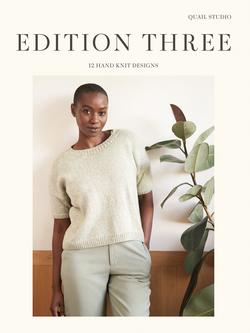 Quail Studio Edition Three Knitting Pattern Book, Multi