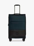 Antler Soft Stripe 4-Wheel 71cm Medium Suitcase, Indigo