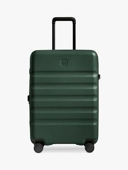 Antler Icon Stripe 4-Wheel 68cm Medium Expandable Suitcase - view 2, Antler Green