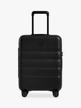 Antler Icon Stripe 4-Wheel 55cm Cabin Case, Black