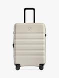 Antler Icon Stripe 4-Wheel 68cm Medium Expandable Suitcase, Taupe