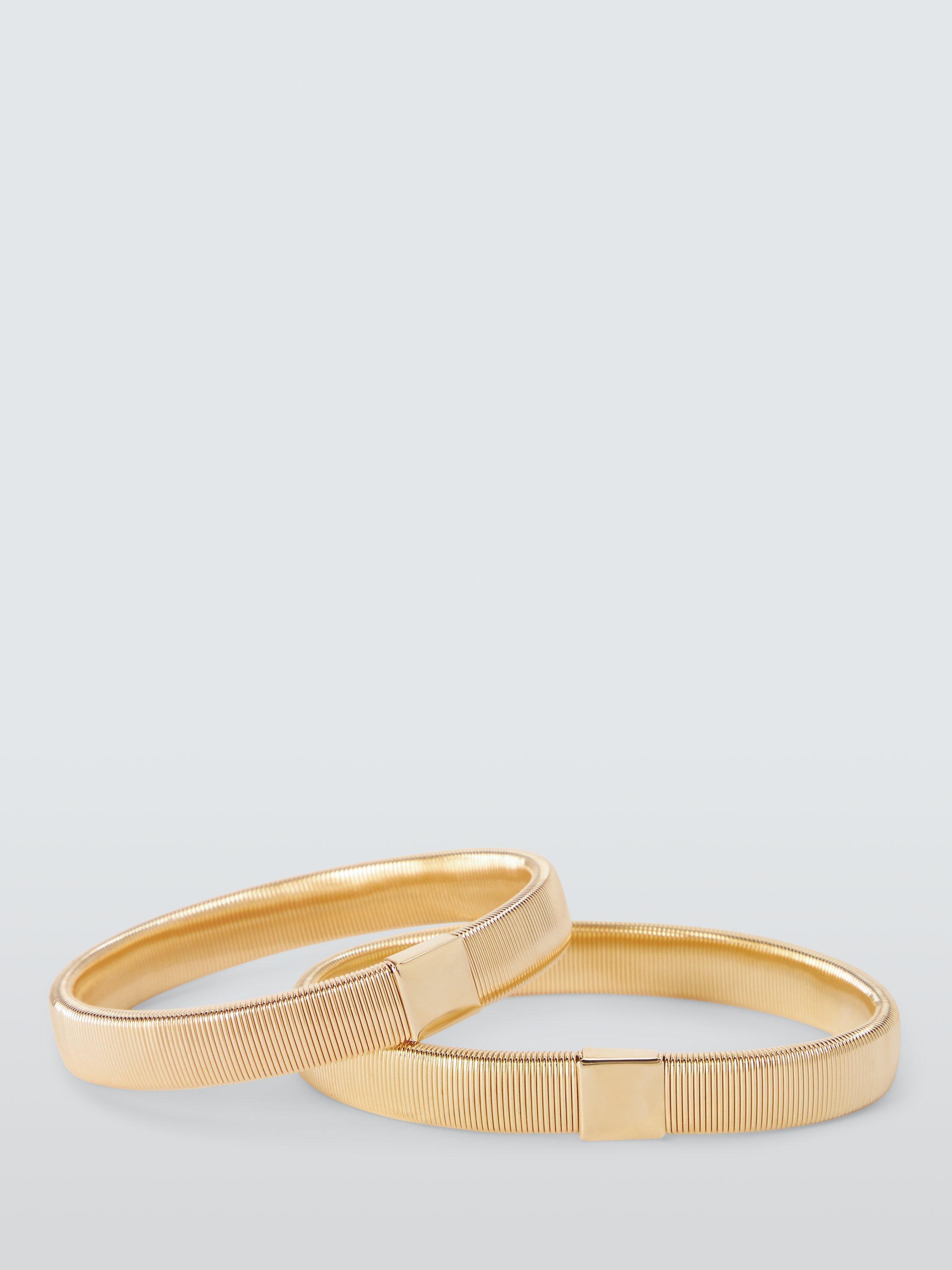 Product image 1 of 4, which shows John Lewis Men's Occasion Sleeve Armband, Gold