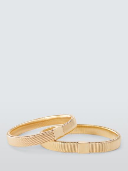 John Lewis Men's Occasion Sleeve Armband, Gold