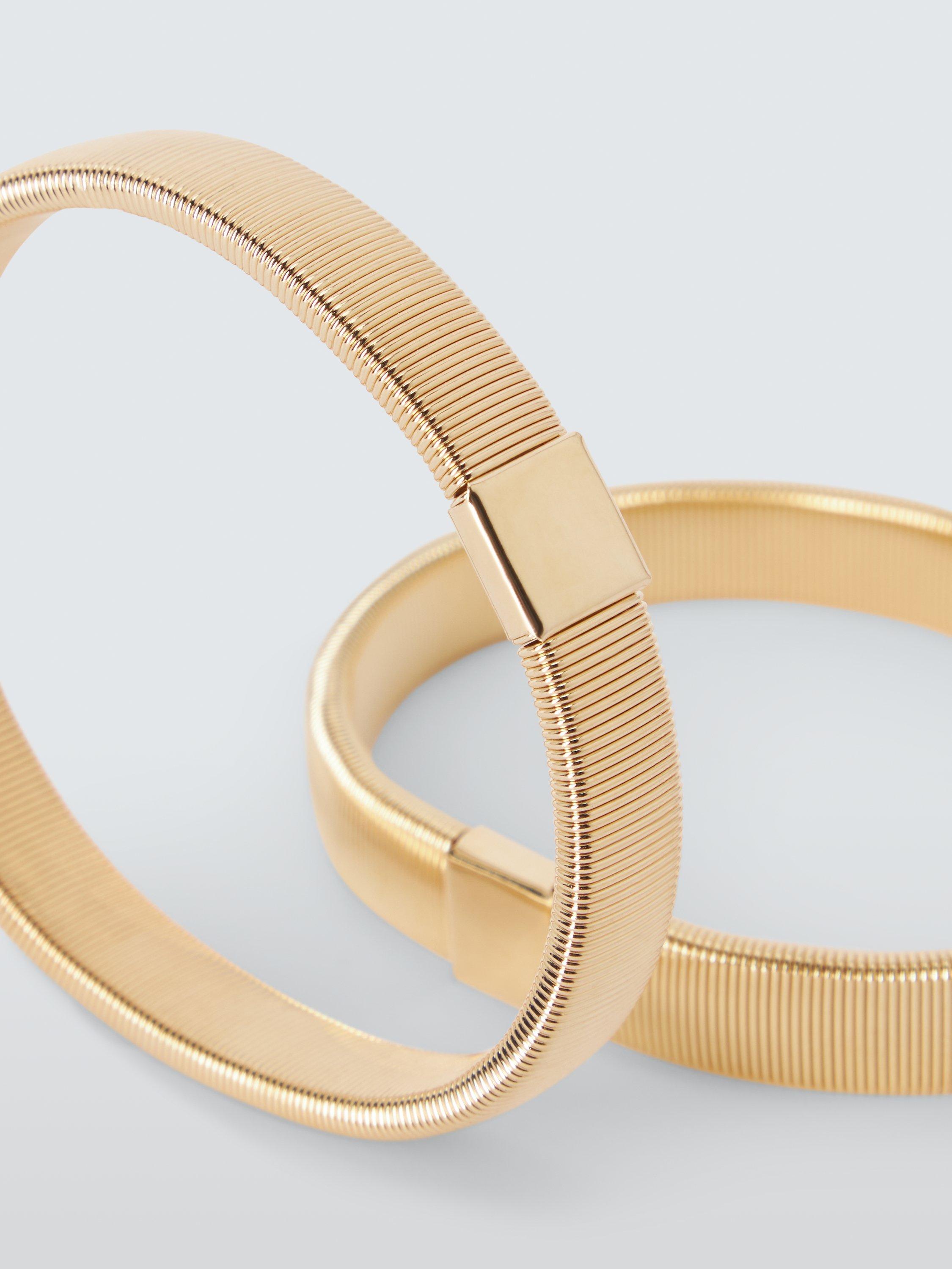 Product image 3 of 4, which shows John Lewis Men's Occasion Sleeve Armband, Gold