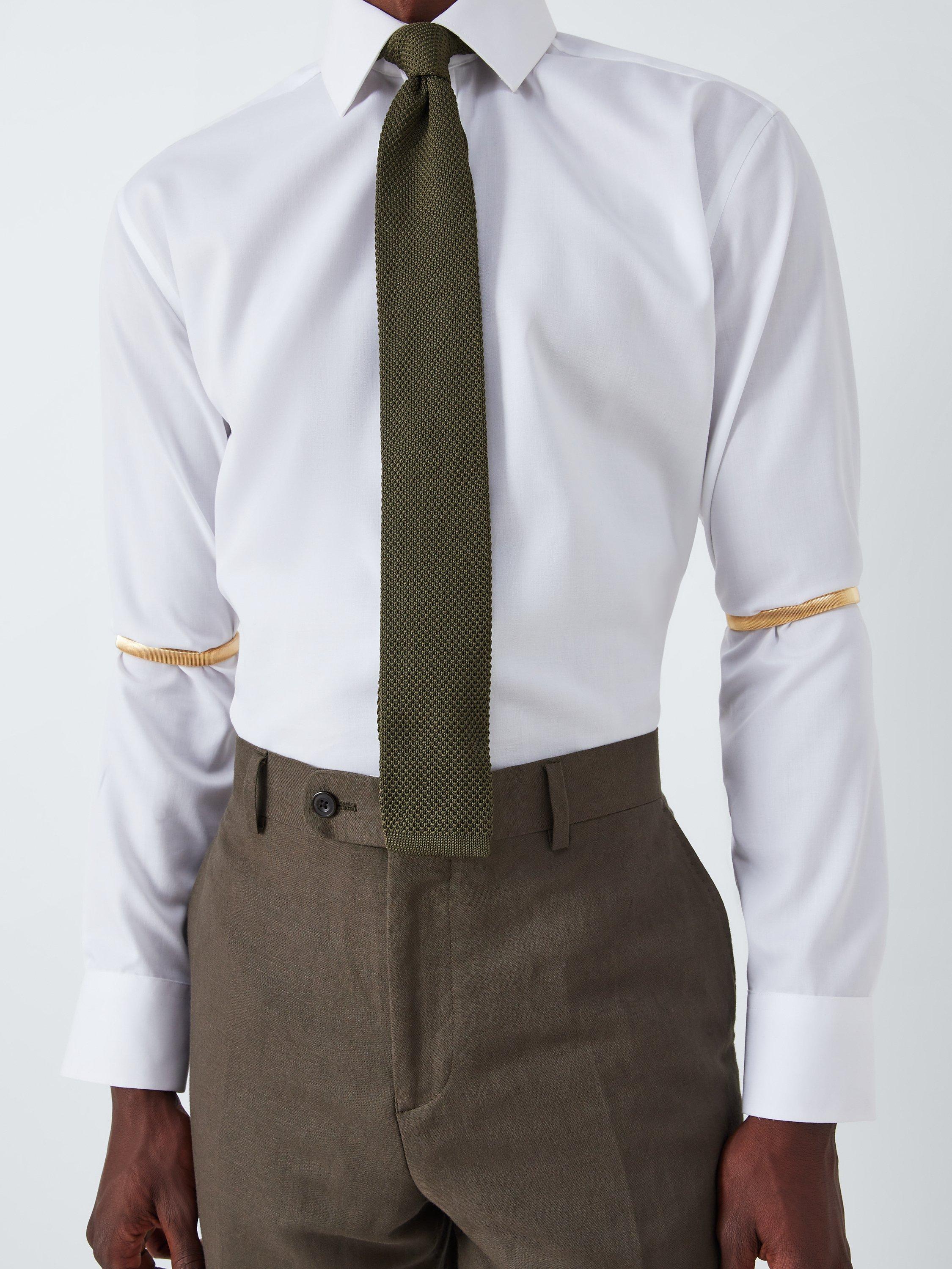 Product image 4 of 4, which shows John Lewis Men's Occasion Sleeve Armband, Gold