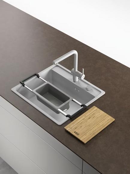 Franke All-In Flexible Food Preparation Kitchen Sink Accessory Set, 3 Piece - view 2, Multi