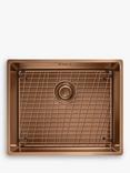 Franke Mythos Masterpiece 500 BXM 210 110-50 Single Bowl Undermounted/Inset Kitchen Sink, Copper