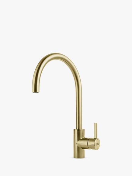 Franke Eos Neo Swivel Spout Single Lever Kitchen Mixer Tap, Gold