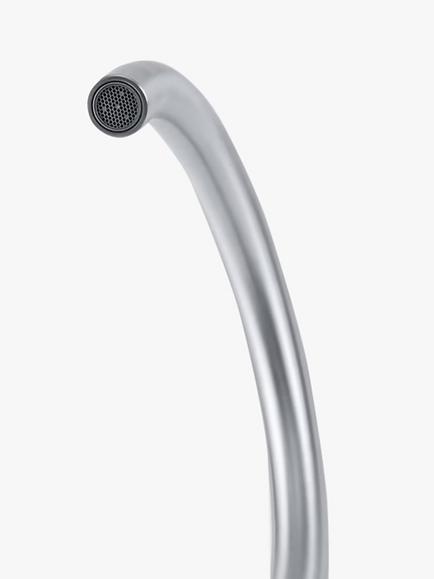 Franke Eos Neo Swivel Spout Single Lever Kitchen Mixer Tap, Stainless Steel - view 2, Stainless Steel