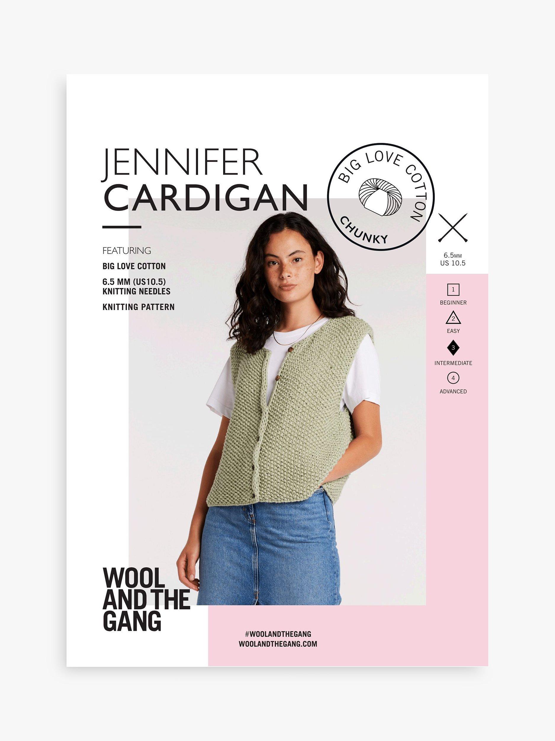 Wool And The Gang Jennifer Cardigan Knitting Pattern