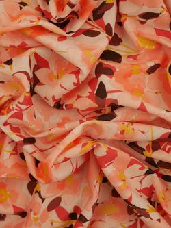 Montreux Fabrics Pastel Flowers Jersey Fabric, Pink, Pink