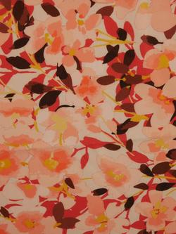 Montreux Fabrics Pastel Flowers Jersey Fabric, Pink - view 2, Pink