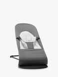 BabyBjörn Baby Bouncer Balance Soft Woven Jersey, Dark Grey/Grey