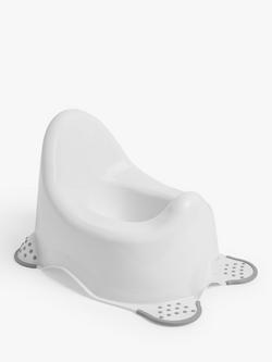 John Lewis ANYDAY Potty, White, White