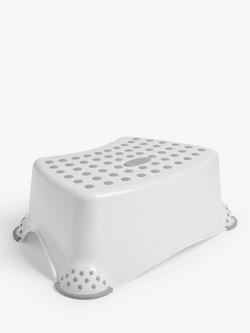 John Lewis ANYDAY Kids' Step Stool, White, White