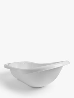John Lewis ANYDAY Baby Bath, White - view 2, White