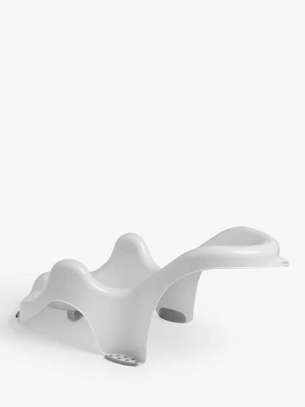 John Lewis Baby Bath Seat, White - view 2, White