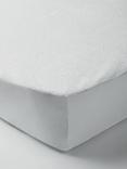 John Lewis Micro-Fresh® Waterproof Terry Towelling Mattress Protector, Cot