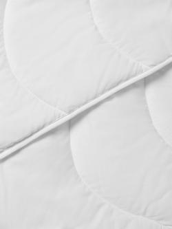 John Lewis Kids' Soft Touch Washable Duvet & Pillow Set, 7 Tog, Cotbed - view 2, White