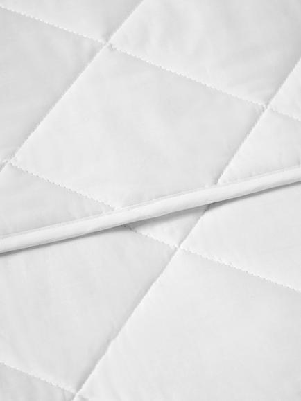 John Lewis Kids' Pure Cotton Comfort Duvet, 2.5 Tog, Cot - view 2, White