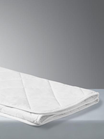 John Lewis Kids' Pure Cotton Comfort Duvet, 2.5 Tog, Cotbed, White