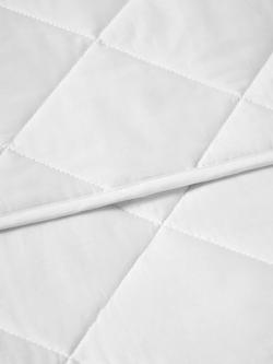 John Lewis Kids' Pure Cotton Comfort Duvet, 2.5 Tog, Cotbed - view 2, White