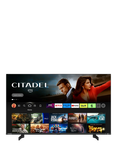 Toshiba 43QF5D53DB QLED HDR 4K Ultra HD Smart Fire TV, 43 inch with Freeview Play, Grey