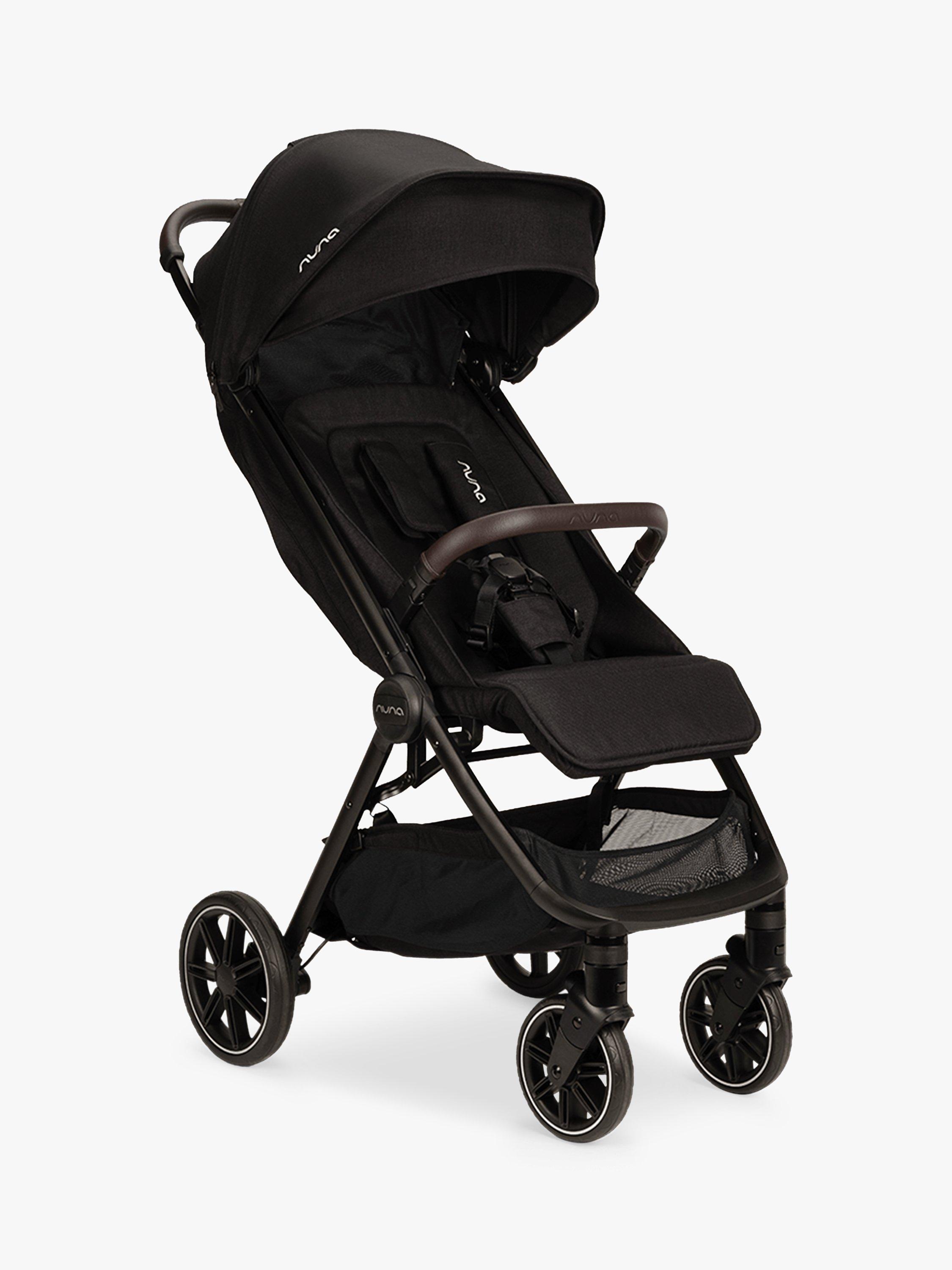 Nuna TRVL LX Pushchair with Raincover and Bag Caviar