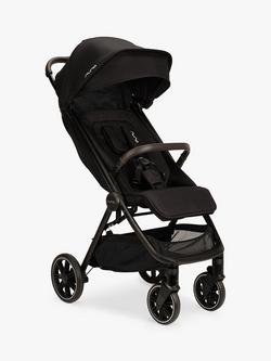 Nuna TRVL LX Pushchair with Raincover and Bag, Caviar