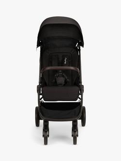 Nuna TRVL LX Pushchair with Raincover and Bag - view 2, Caviar