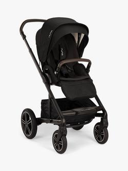 Nuna MIXX next Pushchair, Carrycot and PIPA next i-Size Car Seat with Base Generation Bundle - view 2, Caviar