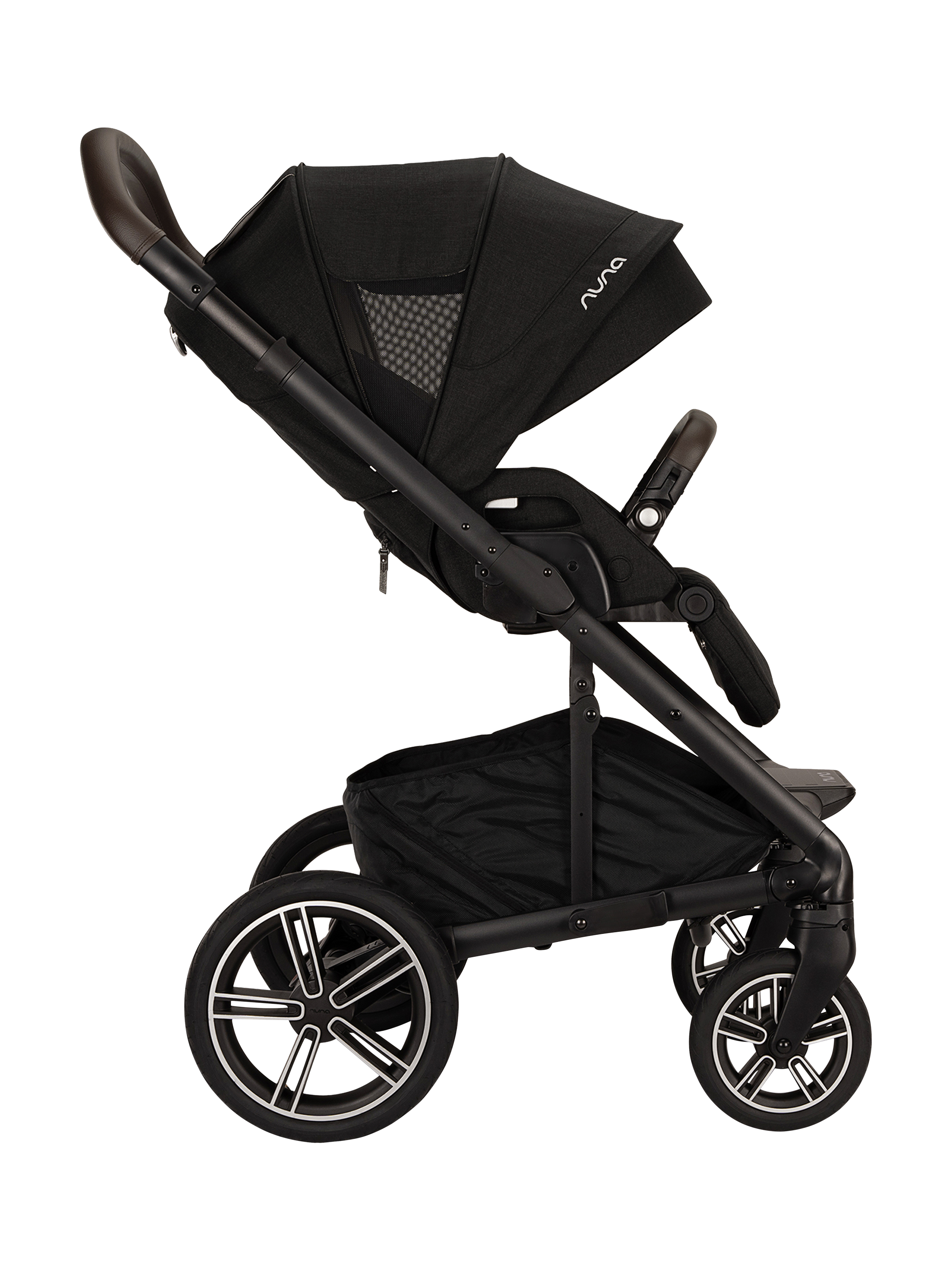 Nuna MIXX Next Stroller Carrycot and PIPA Urbn Car Seat Travel Bundle Caviar