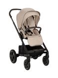 Nuna MIXX Next Stroller, Carrycot and PIPA Urbn Car Seat Travel Bundle, Biscotti