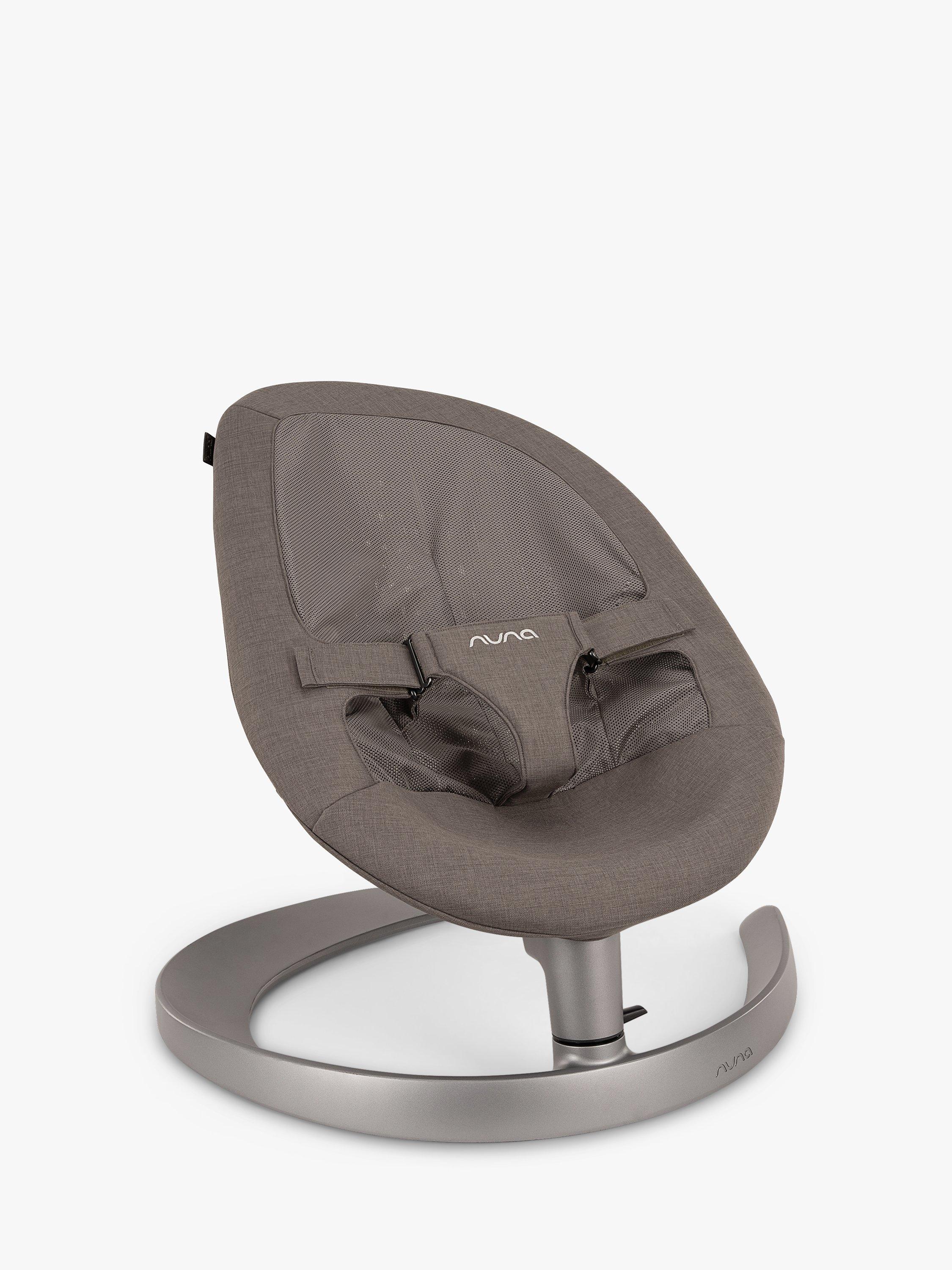 Nuna Leaf Grow Baby Rocker Granite